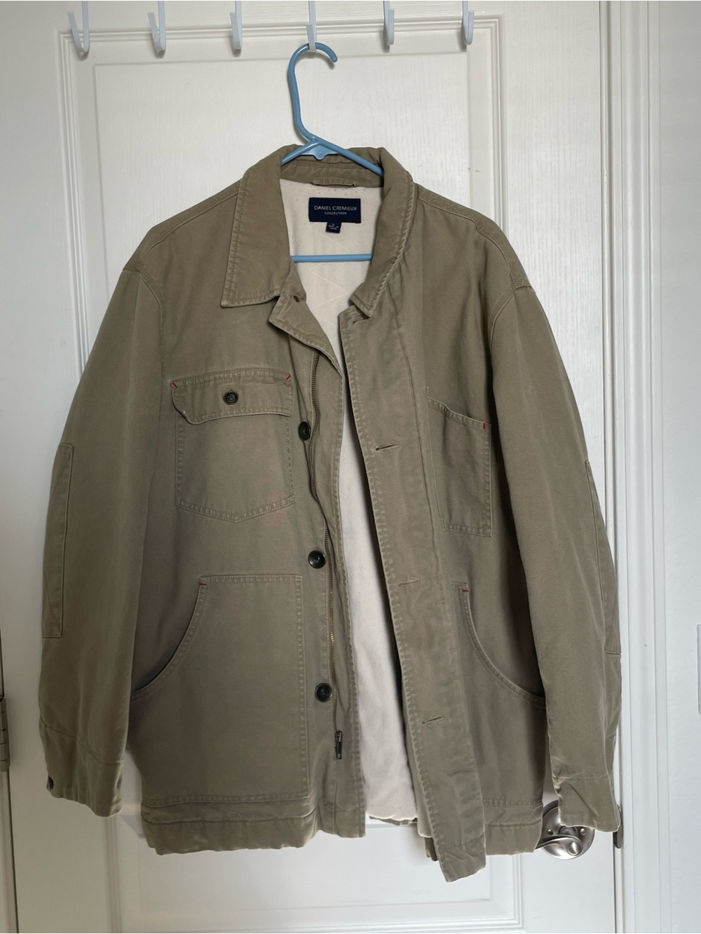 Daniel Cremieux Olive Green Military Field Jacket